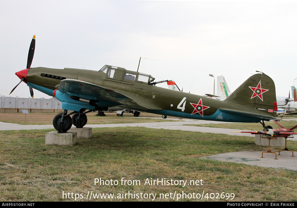 Aircraft Photo of 4 | Ilyushin Il-2M3 Shturmovik | Bulgaria - Air Force | AirHistory.net #402699