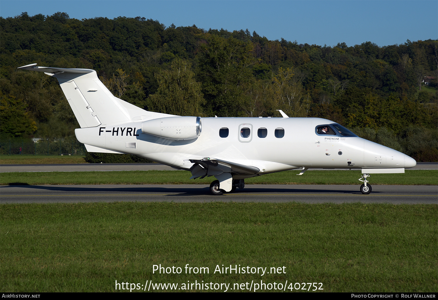 Aircraft Photo of F-HYRL | Embraer EMB-500 Phenom 100 | AirHistory.net ...