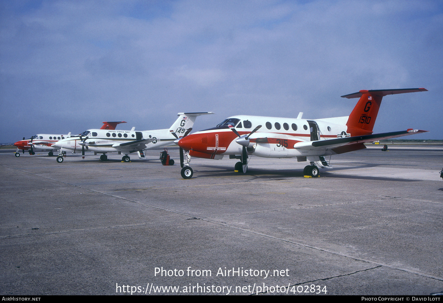 Aircraft Photo of 161510 / 1510 | Beech TC-12B Super King Air (A200C) | USA - Navy | AirHistory.net #402834