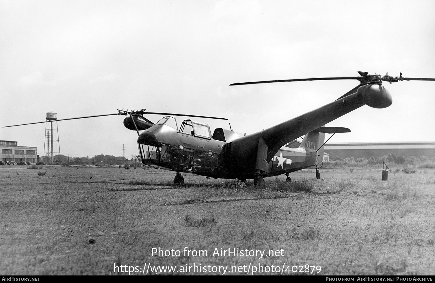 Aircraft Photo of 41-1 / 1001 | Platt-LePage XR-1 | USA - Air Force ...