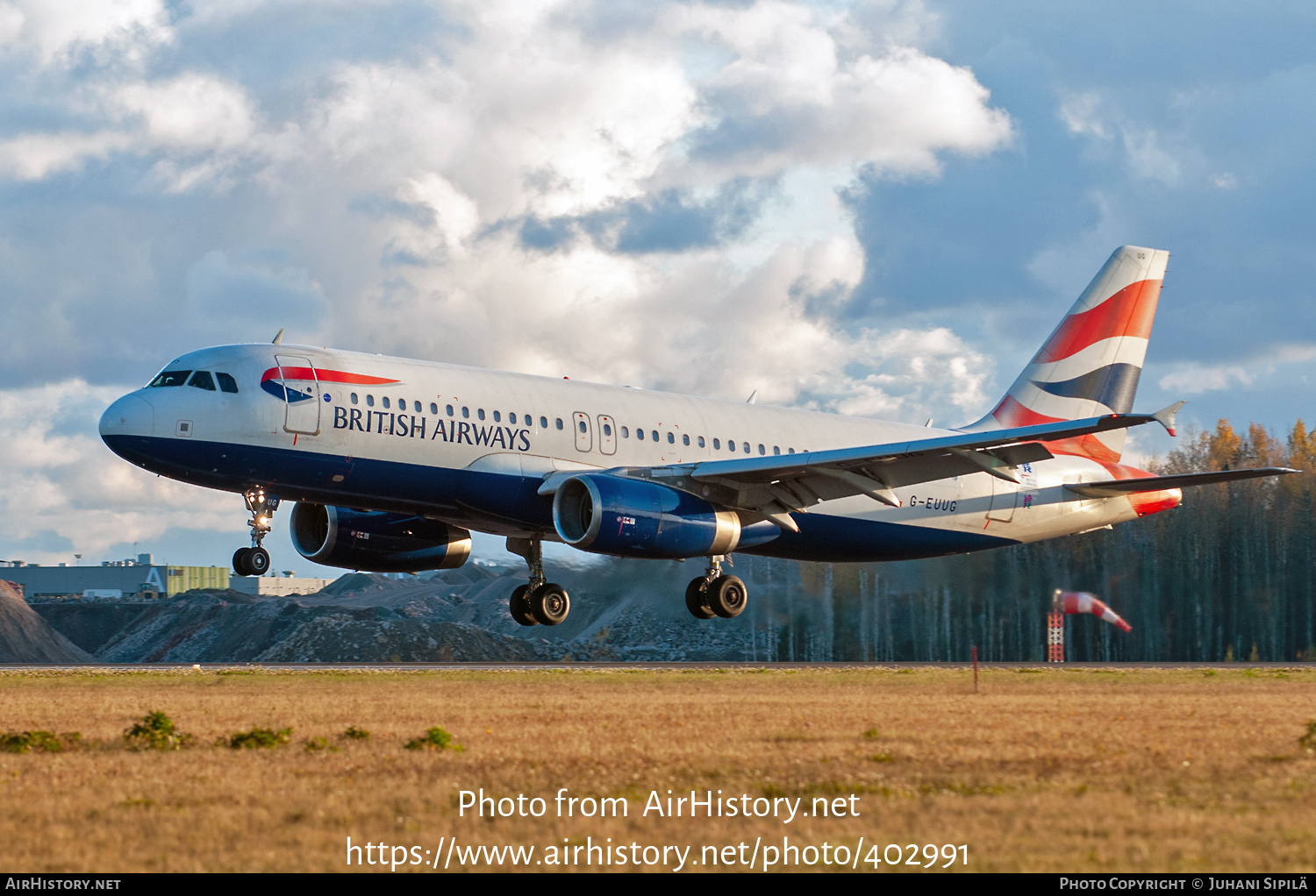 Aircraft Photo of G-EUUG | Airbus A320-232 | British Airways | AirHistory.net #402991