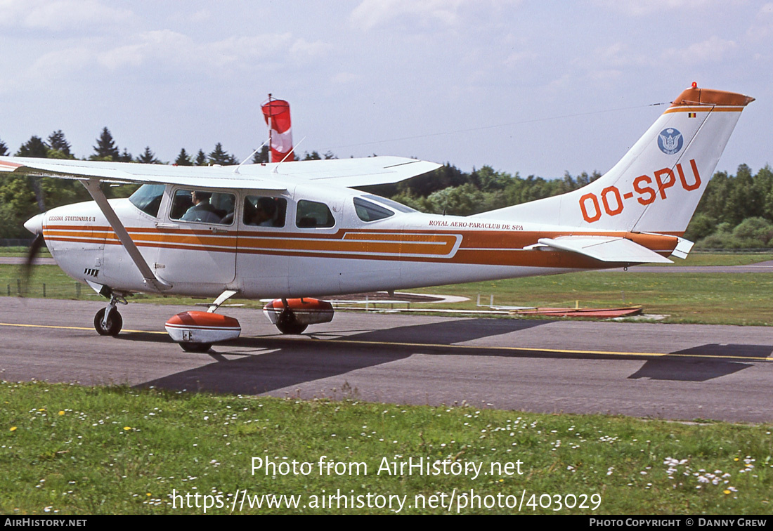 Aircraft Photo of OO-SPU | Cessna U206G Stationair 6 | Royal Aéro Para Club de Spa | AirHistory.net #403029