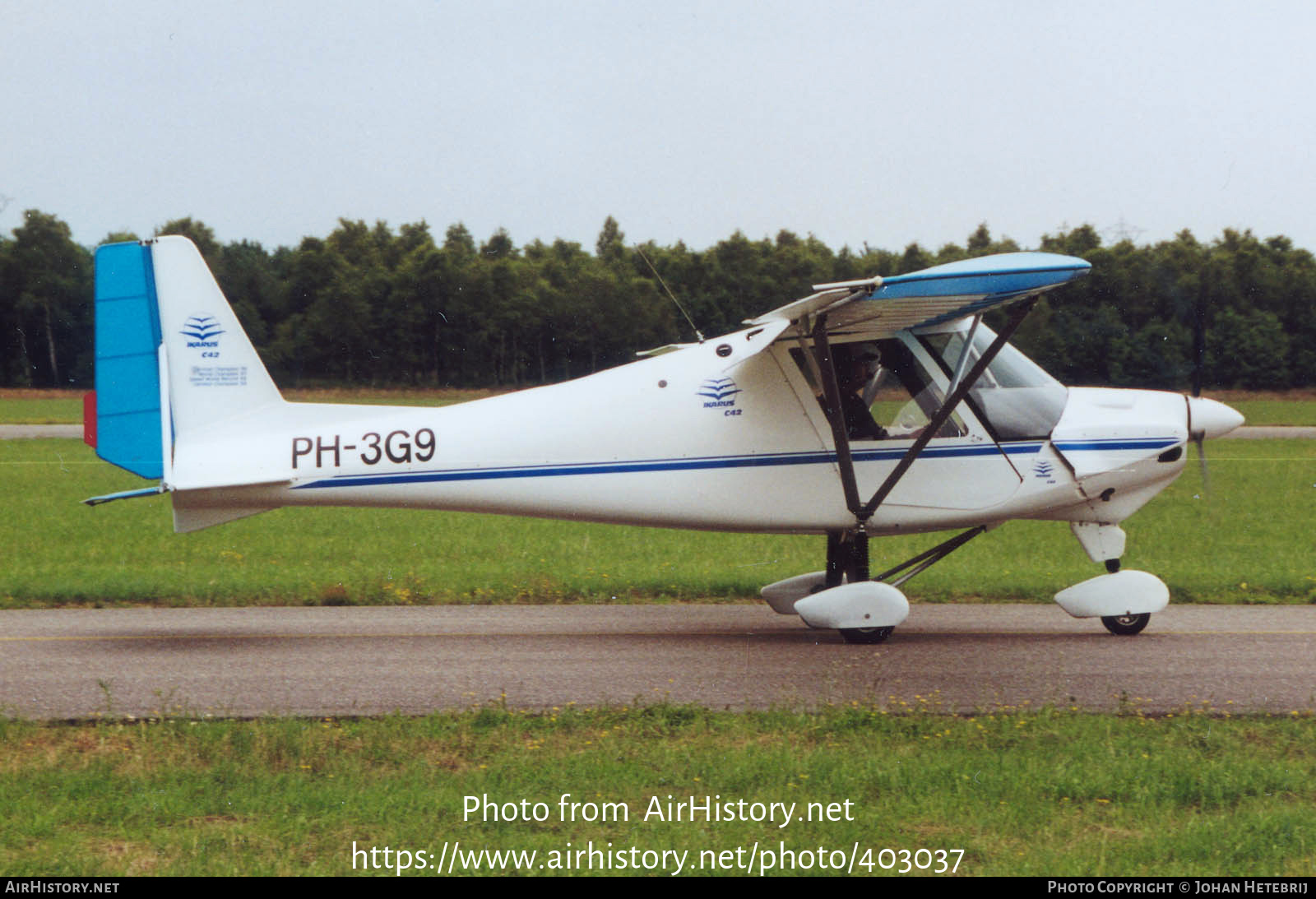 Aircraft Photo of PH-3G9 | Comco Ikarus C42 Cyclone | AirHistory.net #403037