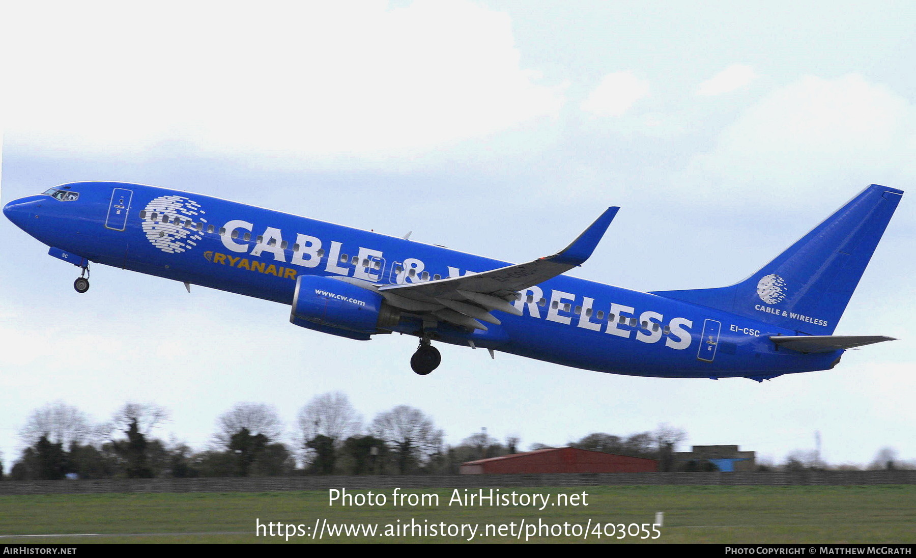 Aircraft Photo of EI-CSC | Boeing 737-8AS | Ryanair | AirHistory.net #403055