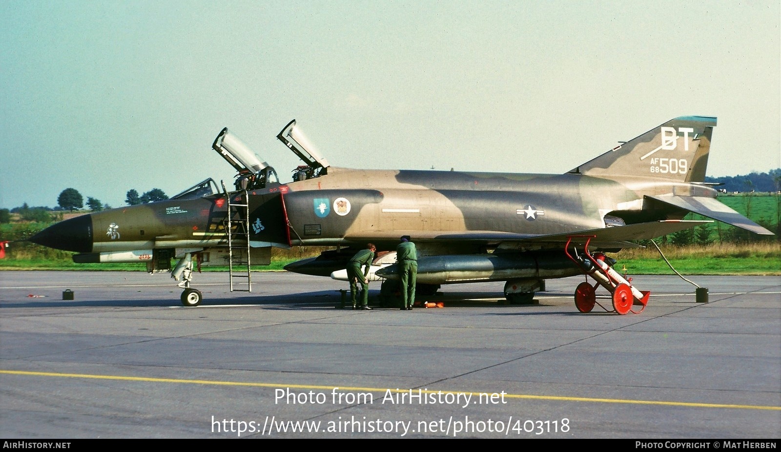 Aircraft Photo of 68-0509 / AF68-509 | McDonnell Douglas F-4E Phantom II | USA - Air Force | AirHistory.net #403118