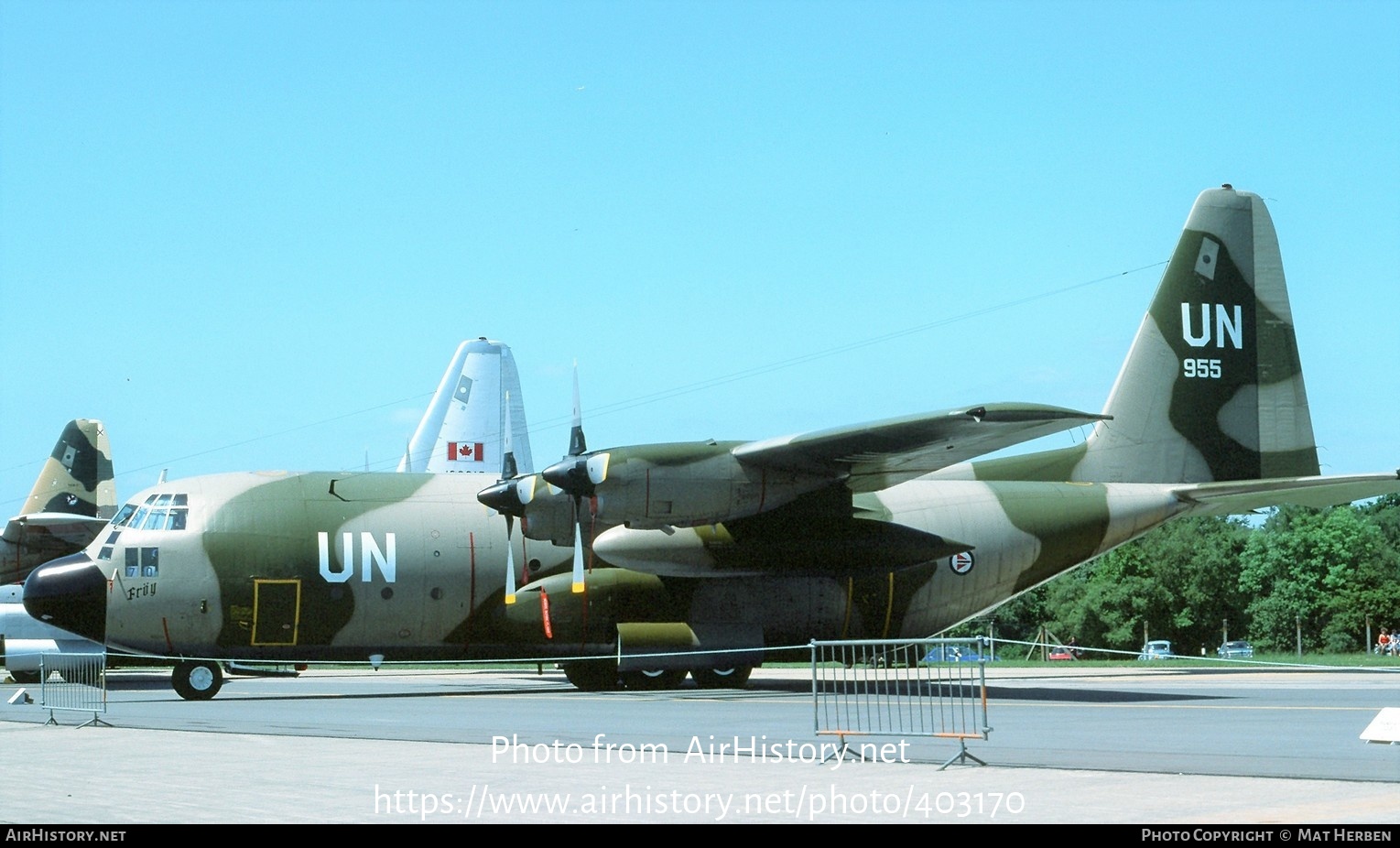 Aircraft Photo of 955 | Lockheed C-130H Hercules | Norway - Air Force | AirHistory.net #403170