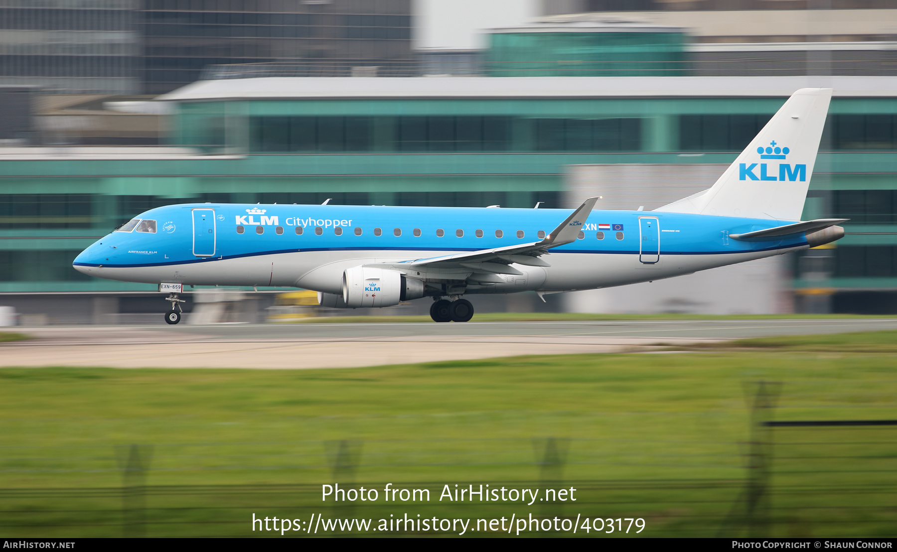 Aircraft Photo of PH-EXN | Embraer 175STD (ERJ-170-200STD) | KLM Cityhopper | AirHistory.net #403179