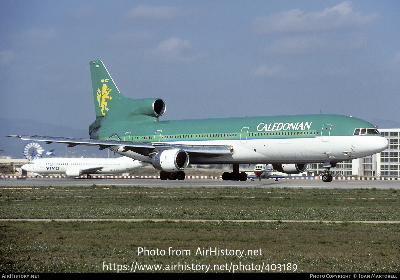 Aircraft Photo of G-BBAF | Lockheed L-1011-385-1-14 TriStar 100 | Caledonian Airways | AirHistory.net #403189