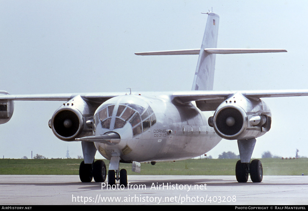 Aircraft Photo of D-9531 | Dornier Do-31E | Dornier | AirHistory.net #403208