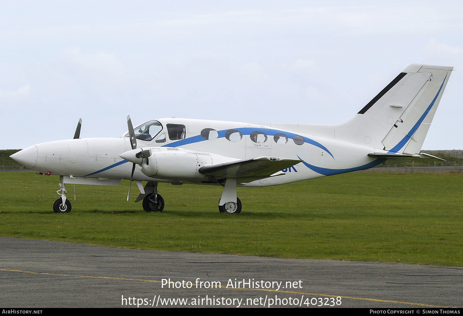 Aircraft Photo of G-HIJK | Cessna 421C Golden Eagle | AirHistory.net #403238