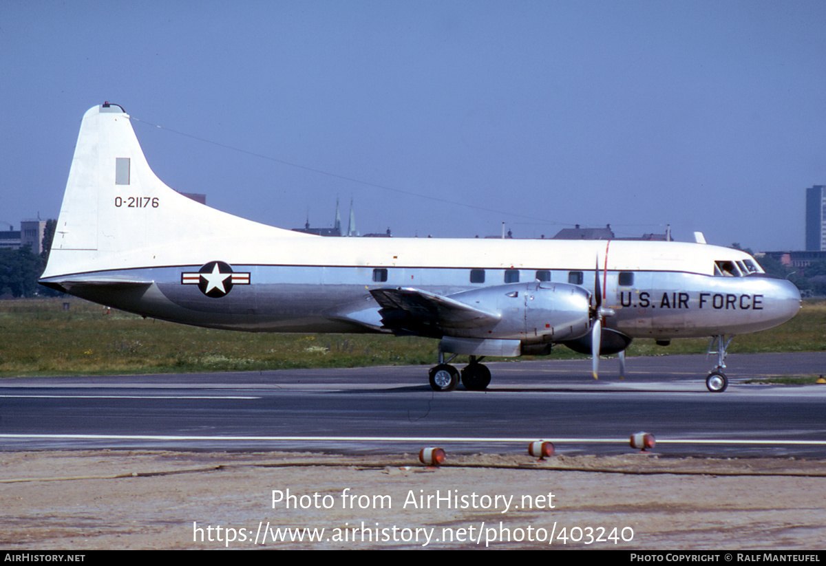 Aircraft Photo of 52-1176 / 0-21176 | Convair T-29D | USA - Air Force | AirHistory.net #403240