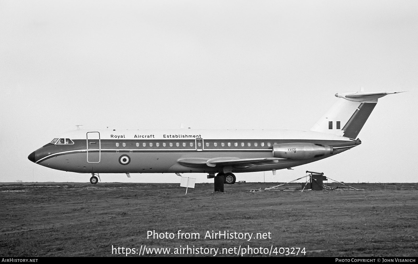 Aircraft Photo of XX105 | BAC 111-201AC One-Eleven | UK - Air Force | AirHistory.net #403274