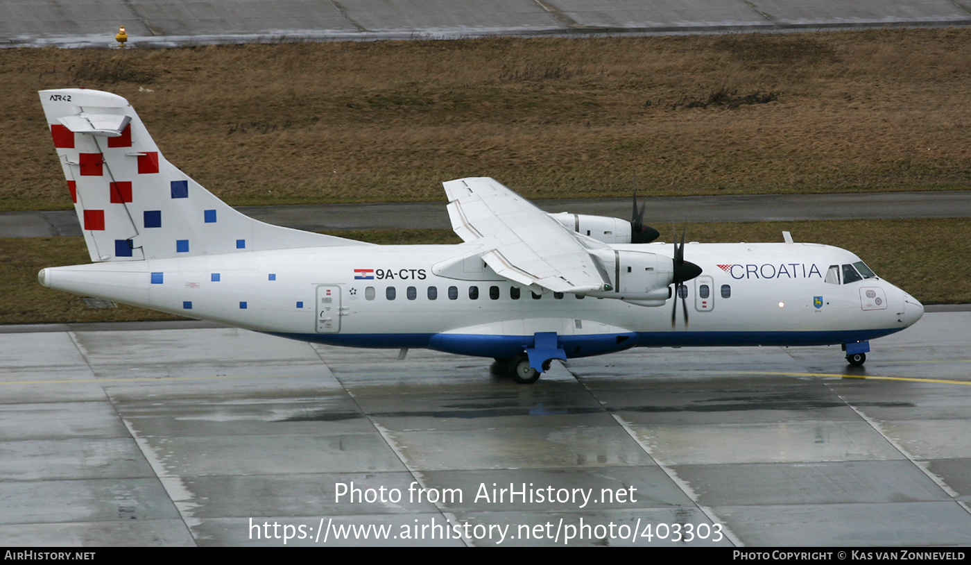 Aircraft Photo of 9A-CTS | ATR ATR-42-300QC | Croatia Airlines | AirHistory.net #403303