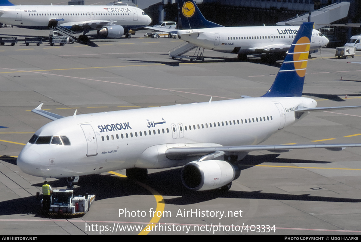 Aircraft Photo of SU-RAC | Airbus A320-231 | Shorouk Air | AirHistory.net #403334