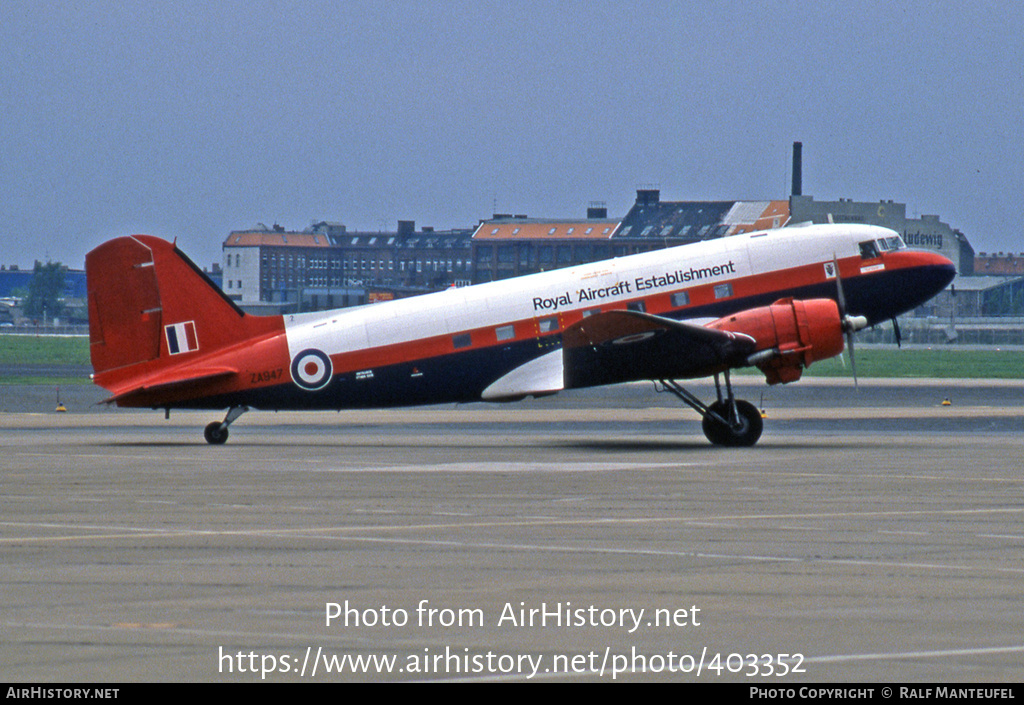 Aircraft Photo of ZA947 | Douglas C-47A Dakota Mk.3 | UK - Air Force | AirHistory.net #403352