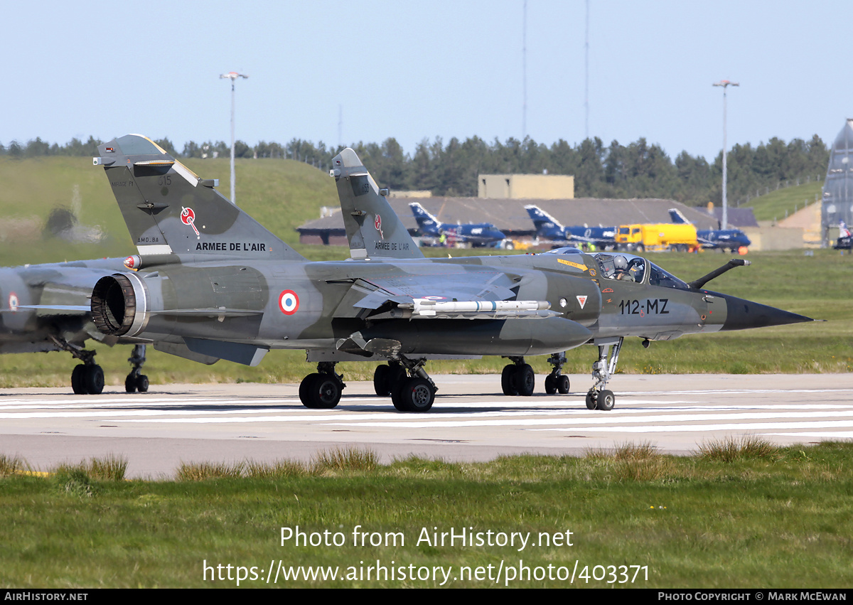 Aircraft Photo of 615 | Dassault Mirage F1CR | France - Air Force | AirHistory.net #403371