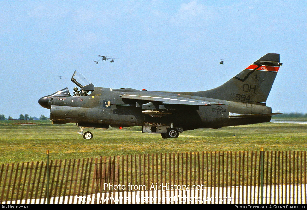 Aircraft Photo of 70-0994 | LTV A-7D Corsair II | USA - Air Force | AirHistory.net #403379