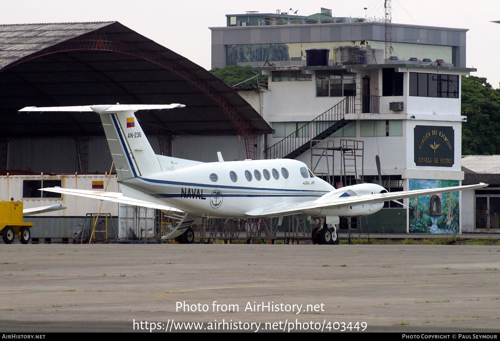 Aircraft Photo of AN-236 | Beech 200 Super King Air | Ecuador - Navy | AirHistory.net #403449