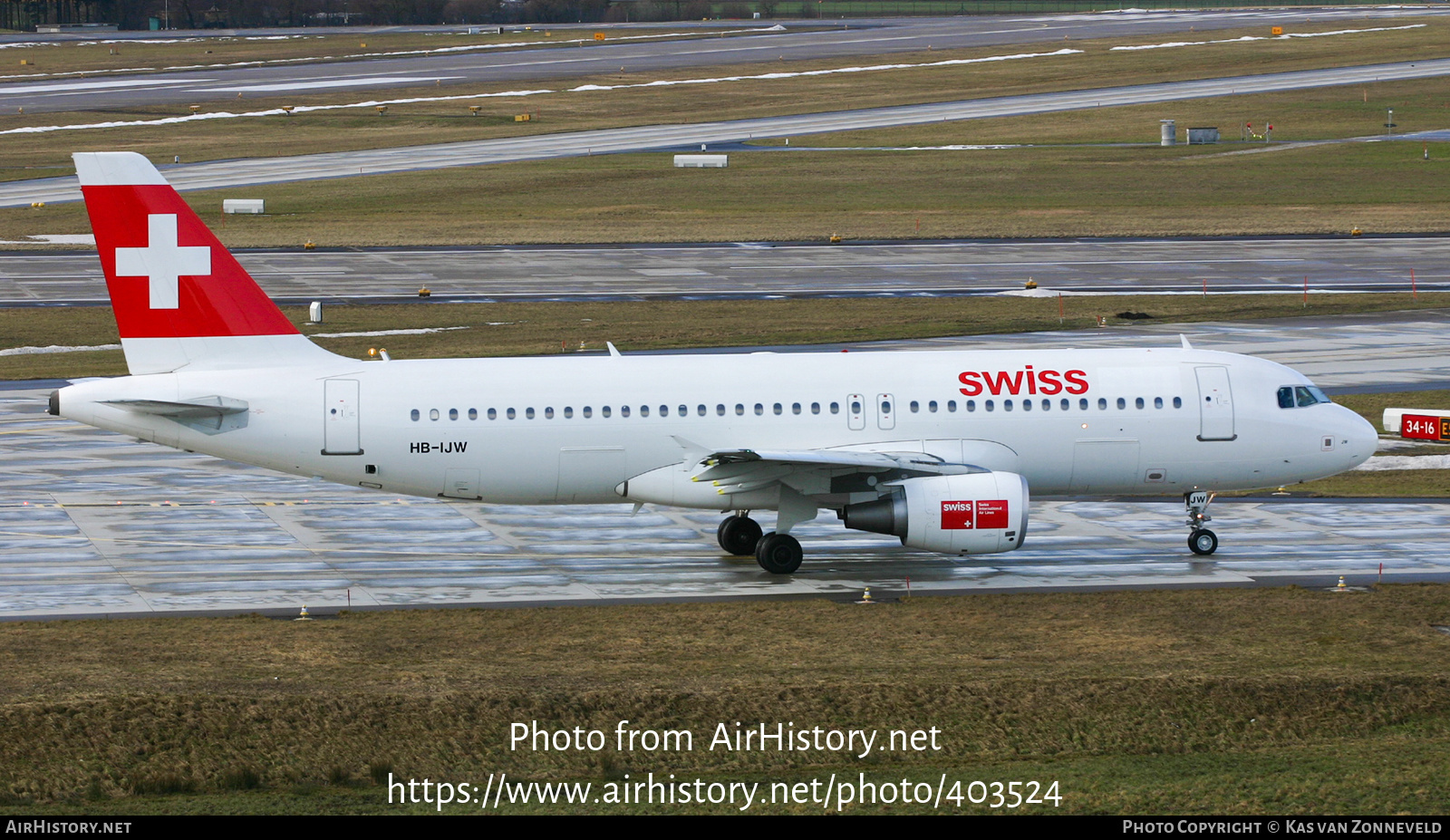 Aircraft Photo of HB-IJW | Airbus A320-214 | Swiss International Air Lines | AirHistory.net #403524