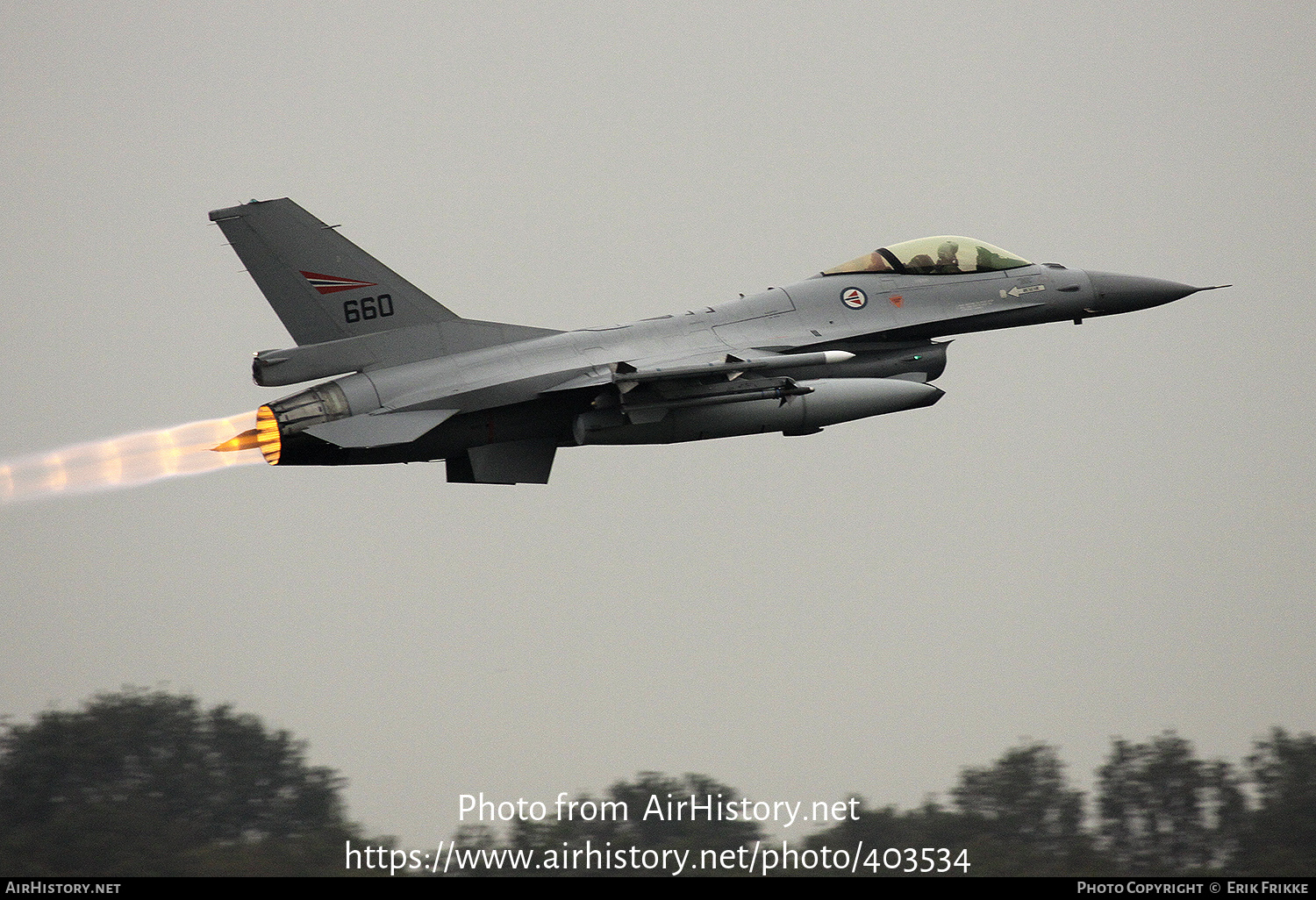 Aircraft Photo of 660 | General Dynamics F-16AM Fighting Falcon | Norway - Air Force | AirHistory.net #403534