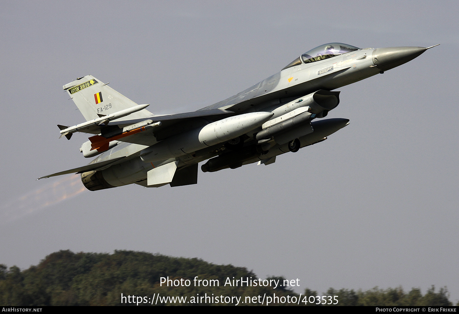 Aircraft Photo of FA-129 | General Dynamics F-16AM Fighting Falcon | Belgium - Air Force | AirHistory.net #403535