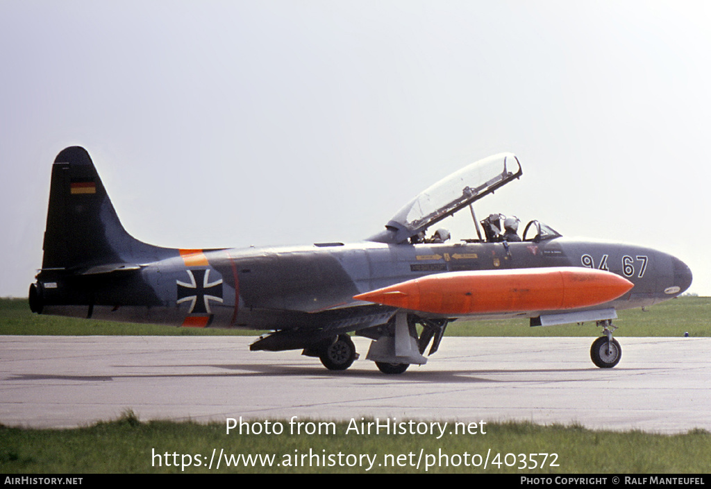 Aircraft Photo of 9467 | Lockheed T-33A | Germany - Air Force | AirHistory.net #403572