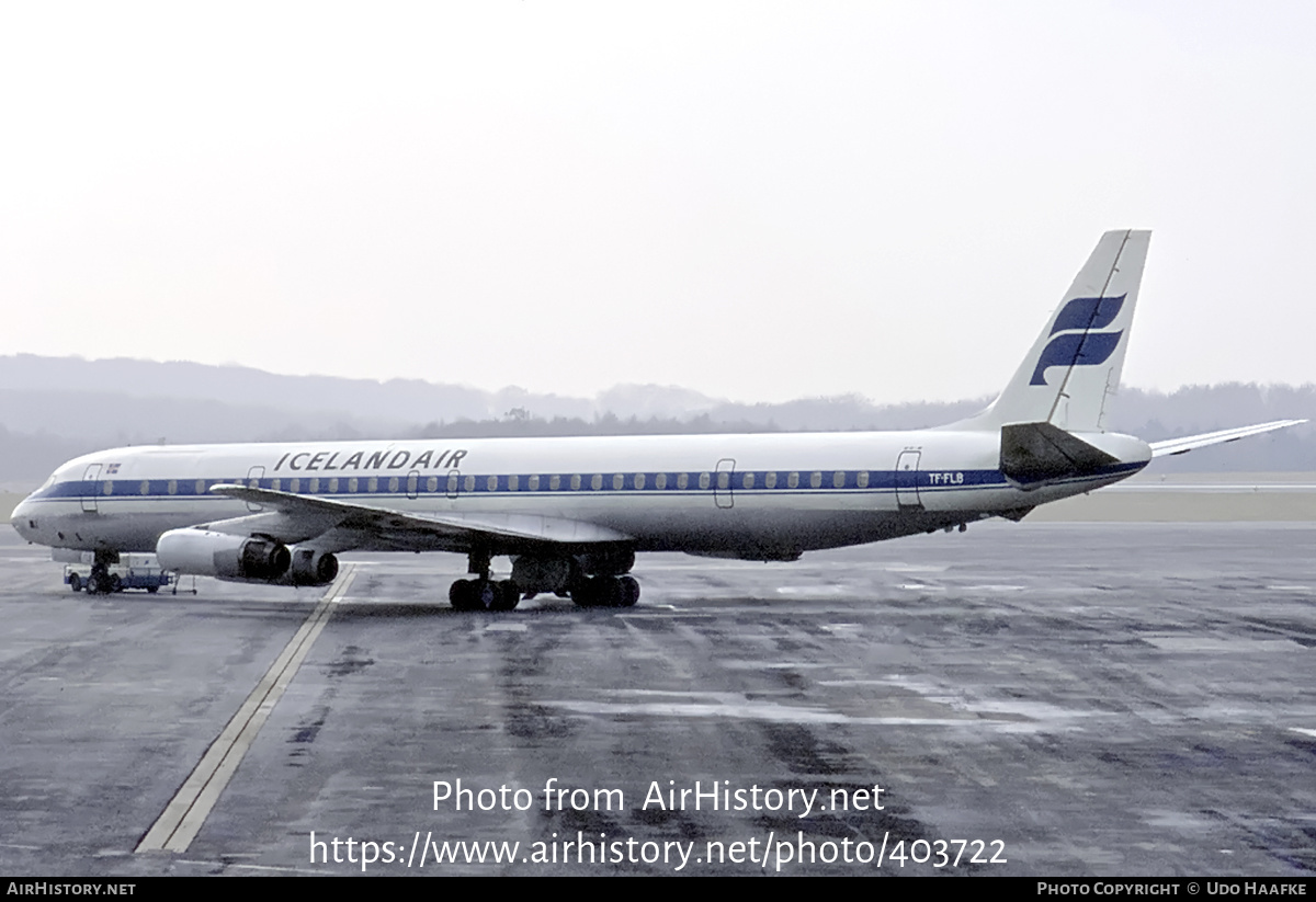 Aircraft Photo of TF-FLB | McDonnell Douglas DC-8-63CF | Icelandair | AirHistory.net #403722