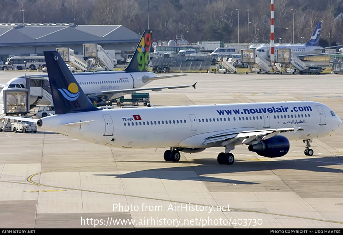 Aircraft Photo of TS-IQA | Airbus A321-211 | Nouvelair Tunisie | AirHistory.net #403730