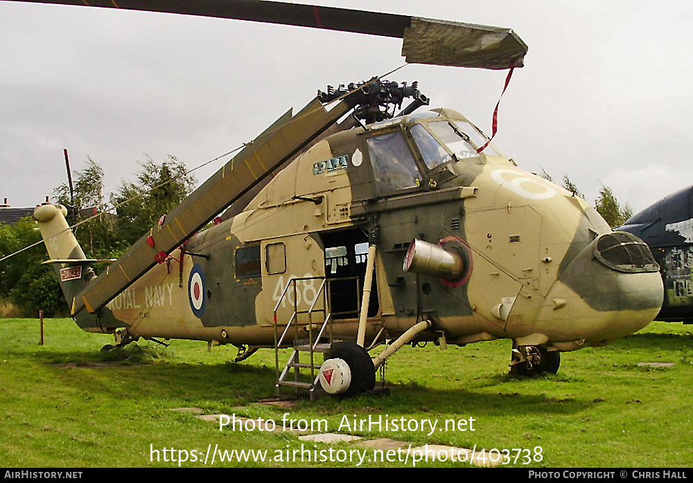 Aircraft Photo of XT480 | Westland WS-58 Wessex HU.5 | UK - Navy | AirHistory.net #403738