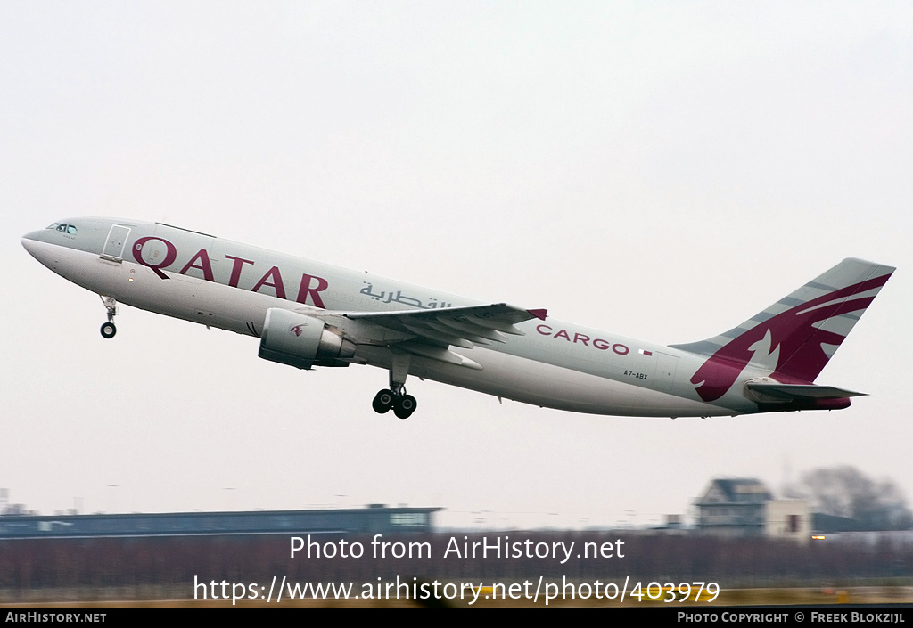 Aircraft Photo of A7-ABX | Airbus A300B4-622R(F) | Qatar Airways Cargo | AirHistory.net #403979