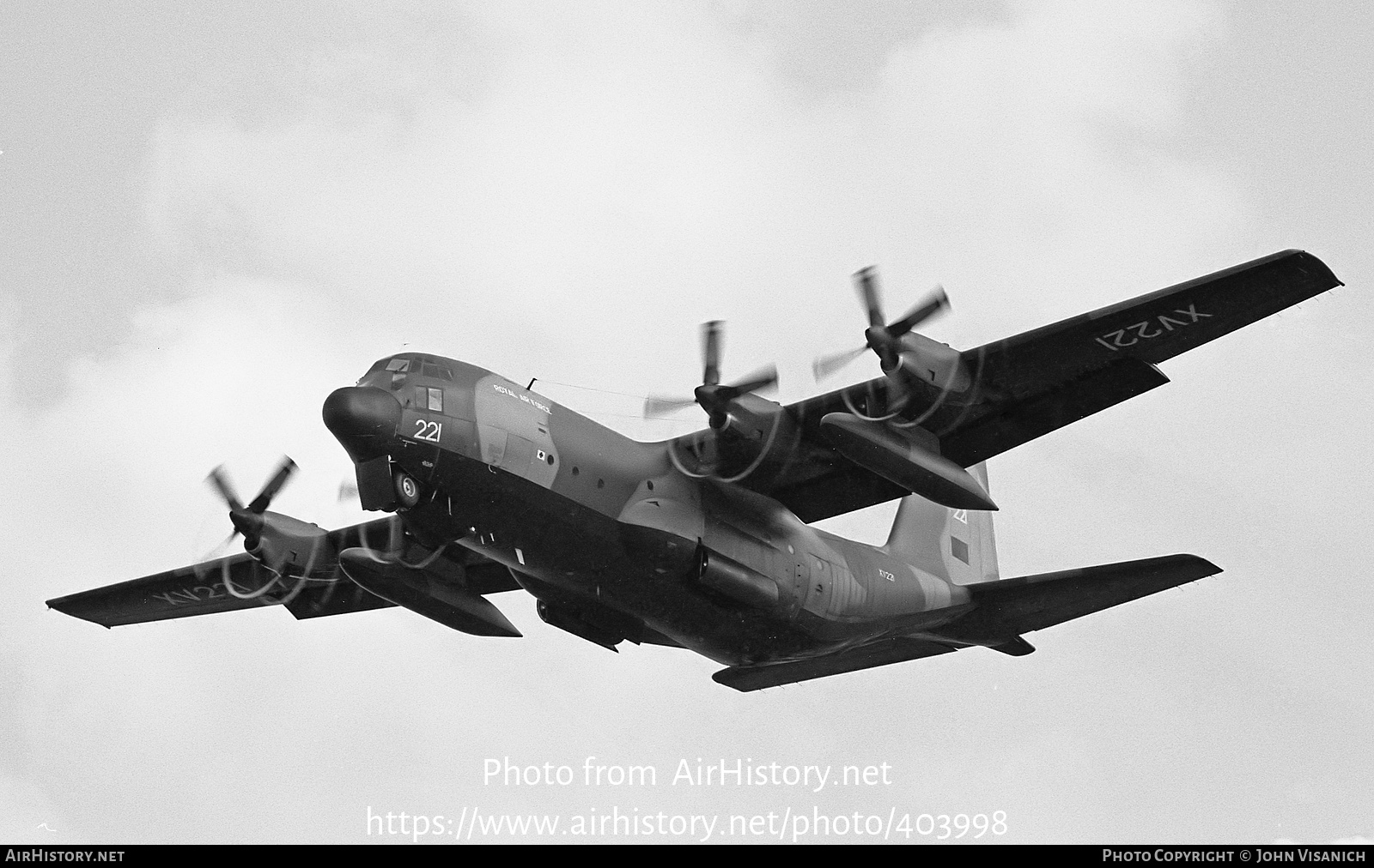 Aircraft Photo of XV221 | Lockheed C-130K Hercules C1 (L-382) | UK - Air Force | AirHistory.net #403998