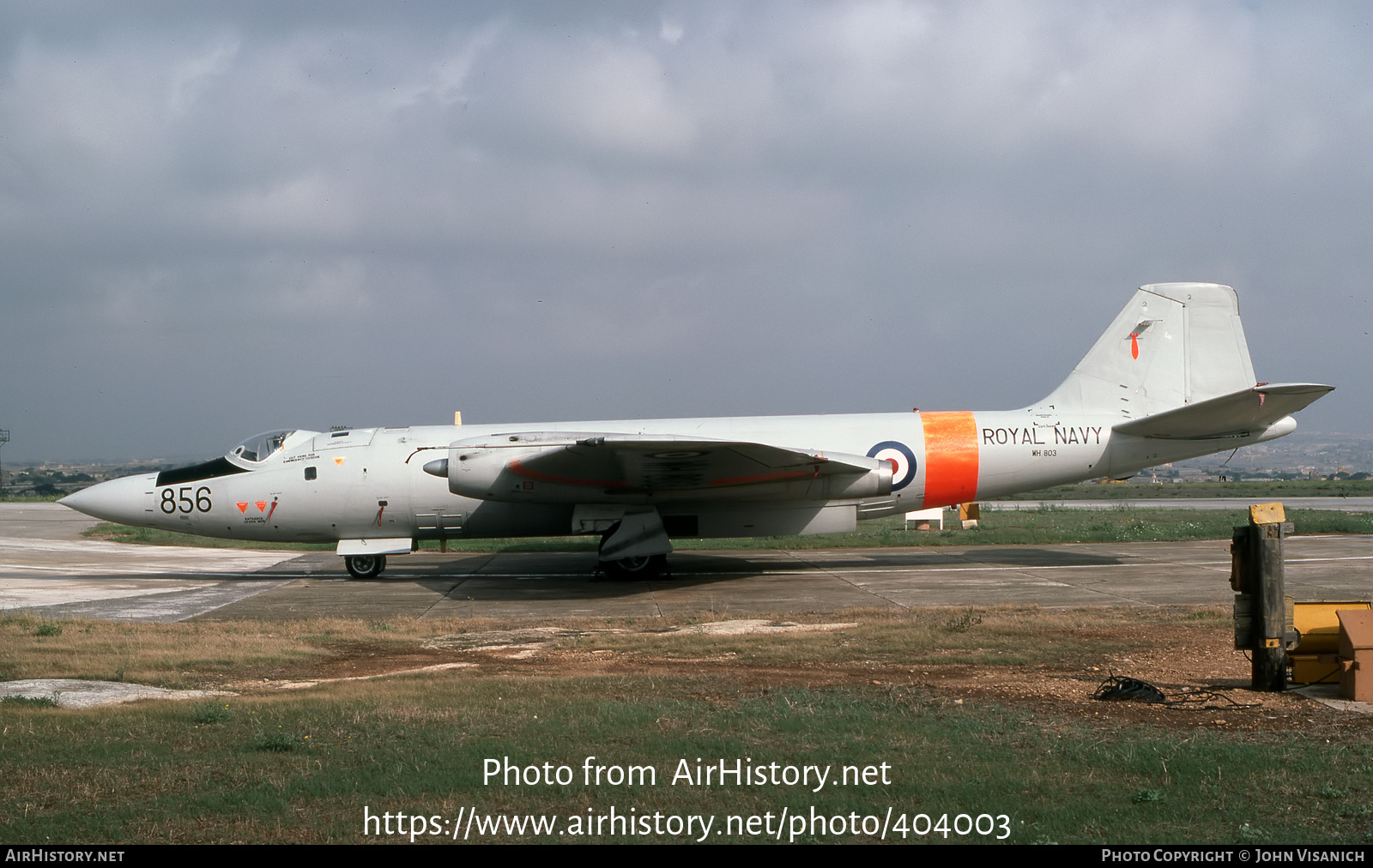 Aircraft Photo of WH803 | English Electric Canberra T22 | UK - Navy | AirHistory.net #404003