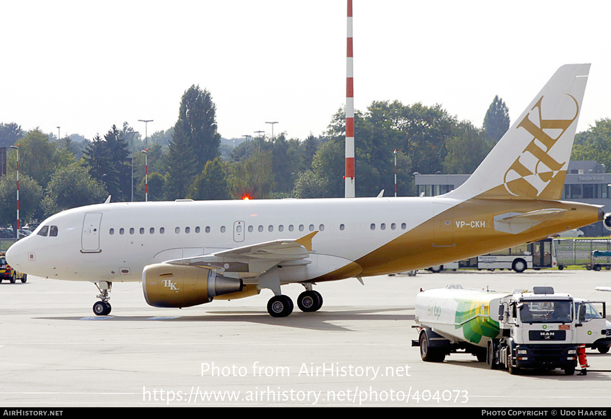 Aircraft Photo of VP-CKH | Airbus ACJ318 (A318-112/CJ) | HK Aviation | AirHistory.net #404073