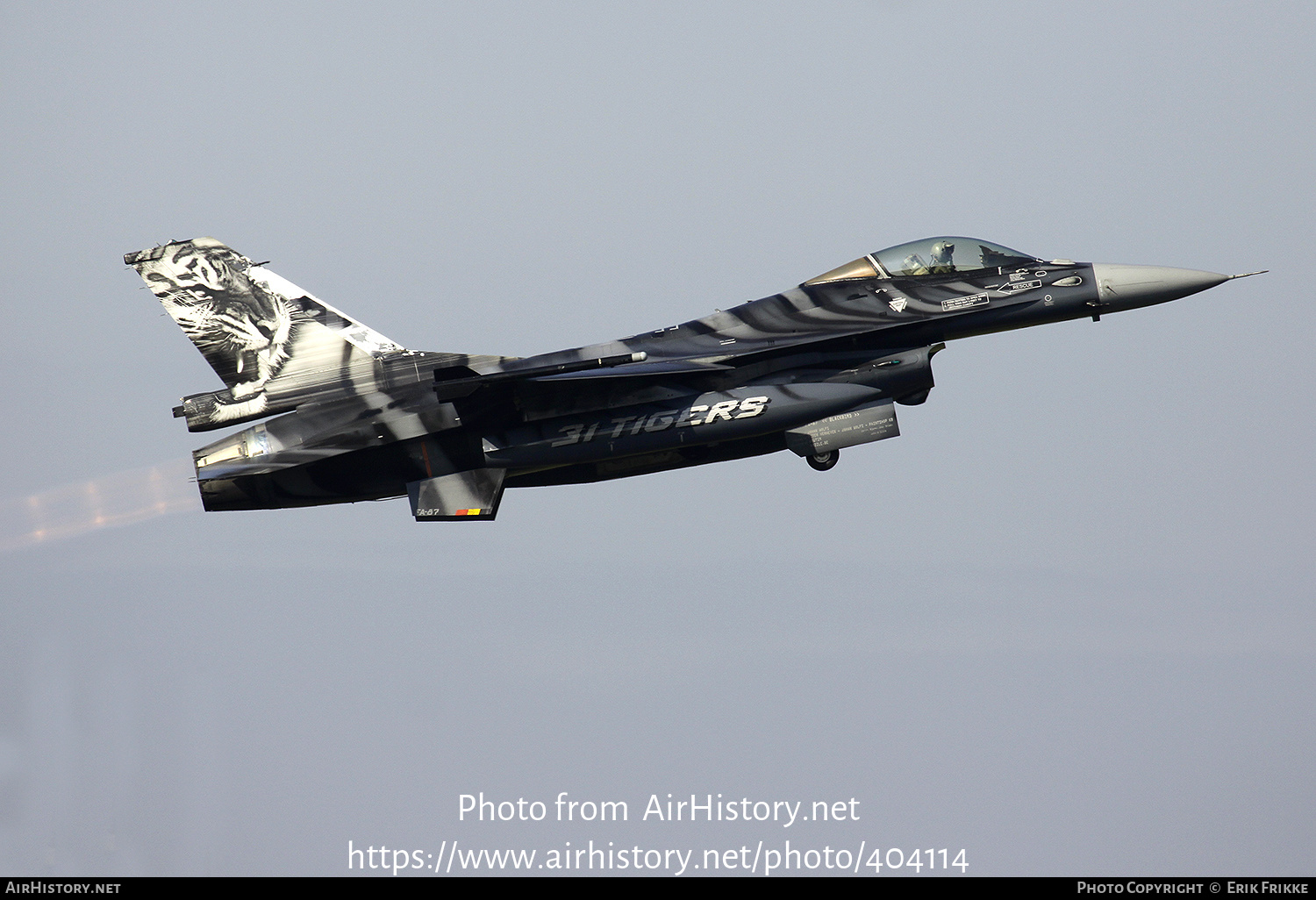 Aircraft Photo of FA-87 | General Dynamics F-16AM Fighting Falcon | Belgium - Air Force | AirHistory.net #404114