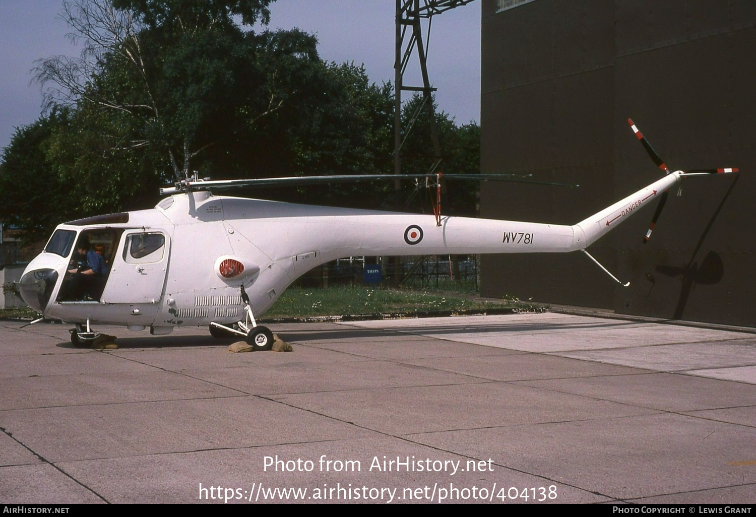 Aircraft Photo of WV781 | Bristol 171 Sycamore HR12 | UK - Air Force | AirHistory.net #404138