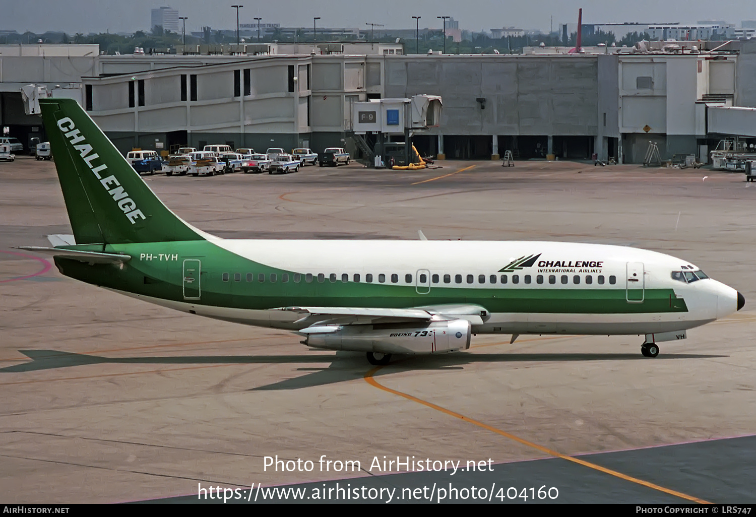 Aircraft Photo of PH-TVH | Boeing 737-222 | Challenge International Airlines | AirHistory.net #404160