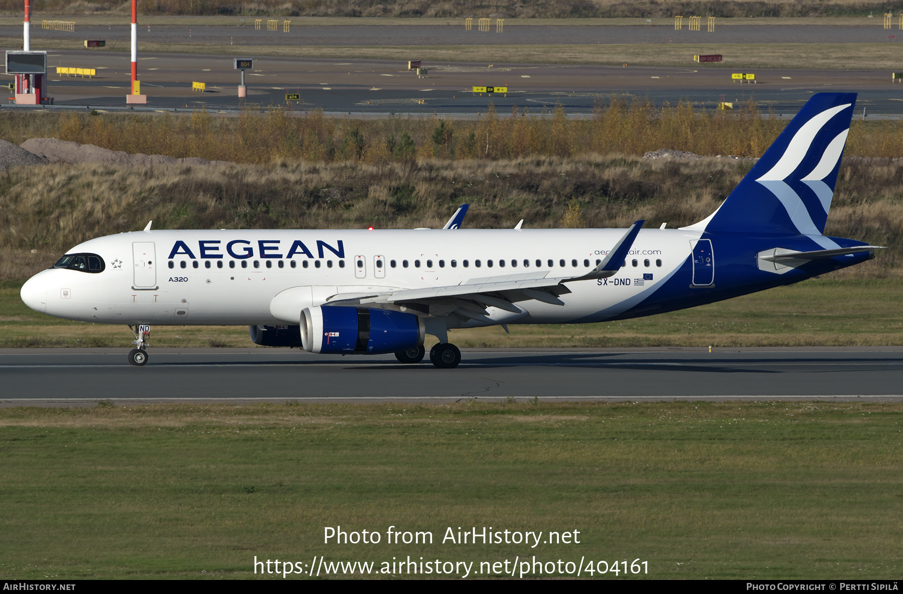 Aircraft Photo of SX-DND | Airbus A320-232 | Aegean Airlines | AirHistory.net #404161