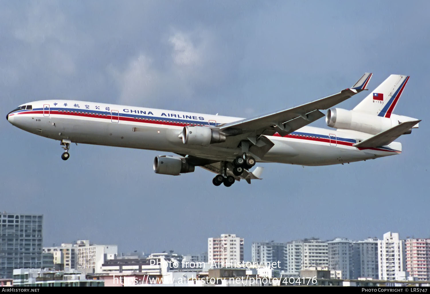 Aircraft Photo of B-151 | McDonnell Douglas MD-11 | China Airlines | AirHistory.net #404176