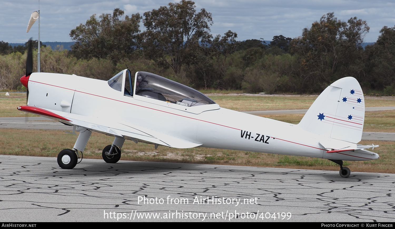 Aircraft Photo of VH-ZAZ | De Havilland DHC-1 Chipmunk Mk22 | AirHistory.net #404199