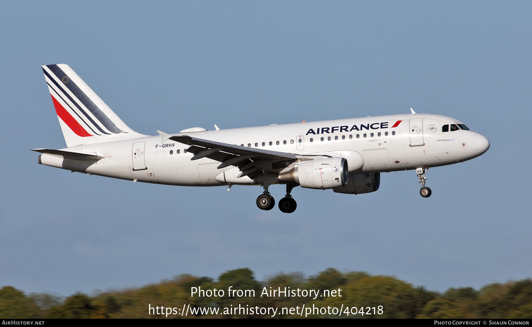 Aircraft Photo of F-GRHV | Airbus A319-111 | Air France | AirHistory.net #404218