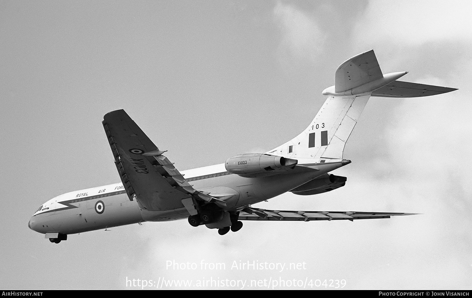 Aircraft Photo of XV103 | Vickers VC10 C.1 | UK - Air Force | AirHistory.net #404239