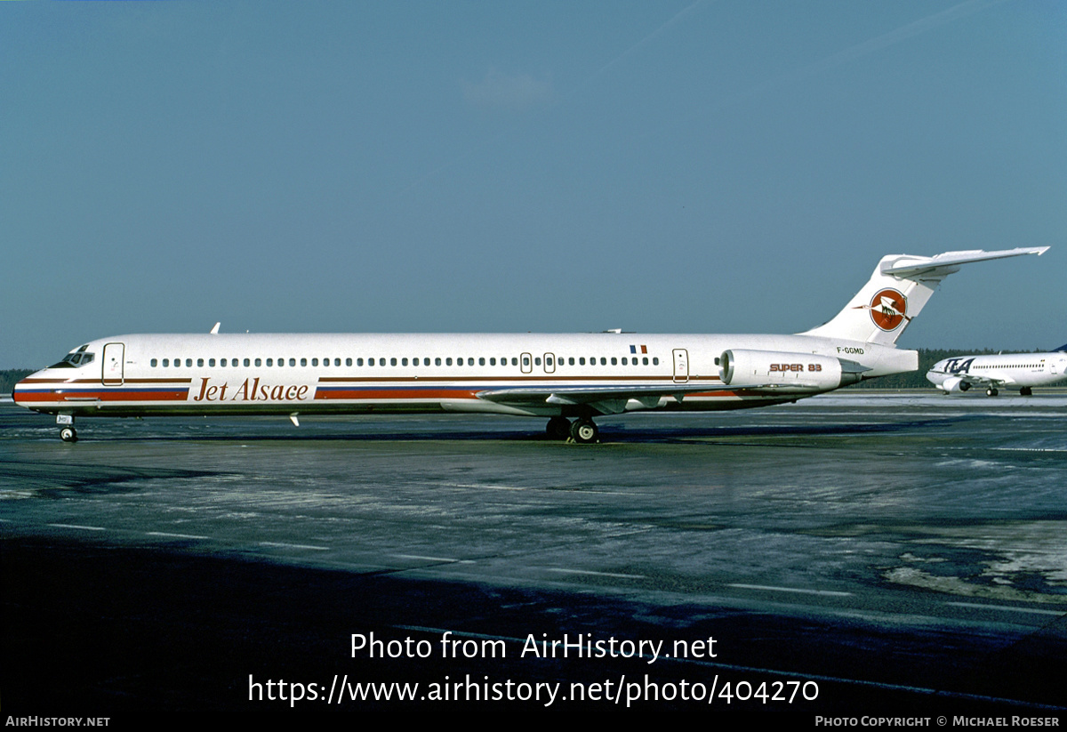 Aircraft Photo of F-GGMD | McDonnell Douglas MD-83 (DC-9-83) | Jet Alsace | AirHistory.net #404270