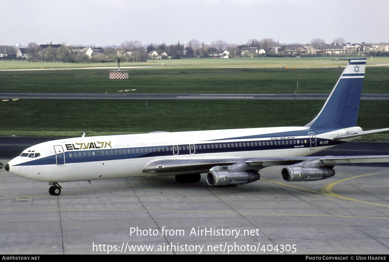 Aircraft Photo of 4X-ATS | Boeing 707-358B | El Al Israel Airlines | AirHistory.net #404305