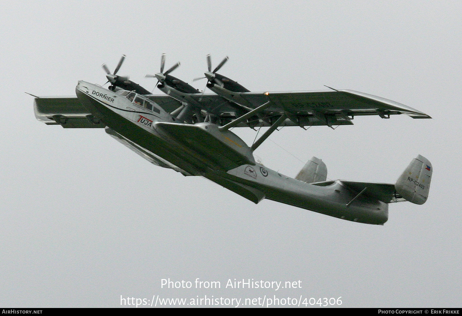 Aircraft Photo of RP-C2403 | Dornier Do 24 ATT | Iren Dornier Project | AirHistory.net #404306