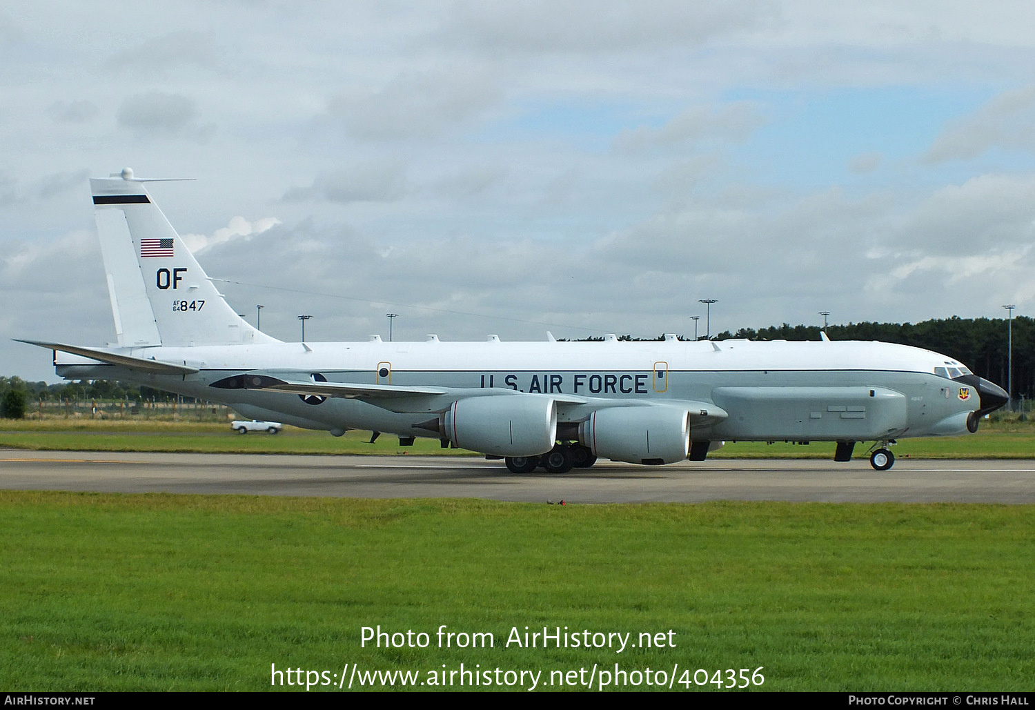 Aircraft Photo of 64-14847 / AF64-847 | Boeing RC-135U | USA - Air Force | AirHistory.net #404356