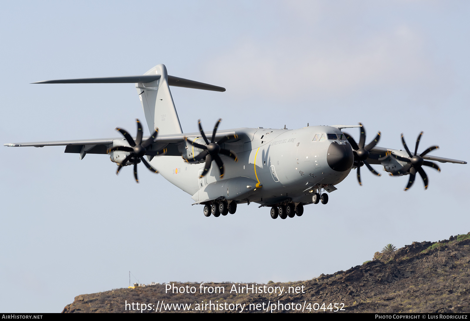 Aircraft Photo of T.23-11 | Airbus A400M Atlas | Spain - Air Force | AirHistory.net #404452