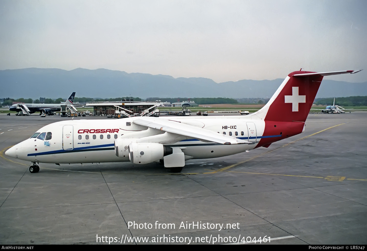 Aircraft Photo of HB-IXC | British Aerospace BAe-146-200 | Crossair | AirHistory.net #404461