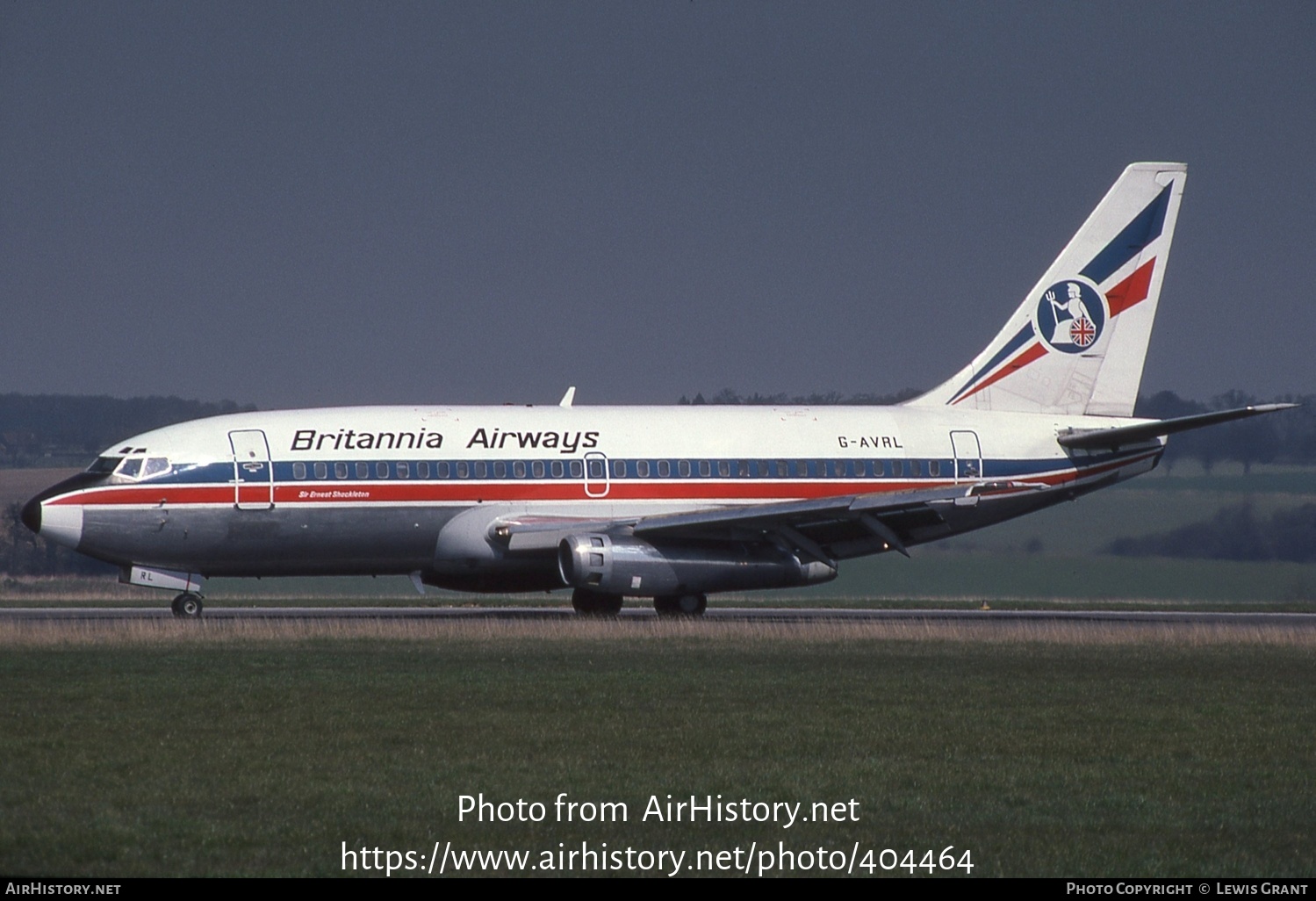 Aircraft Photo of G-AVRL | Boeing 737-204 | Britannia Airways | AirHistory.net #404464