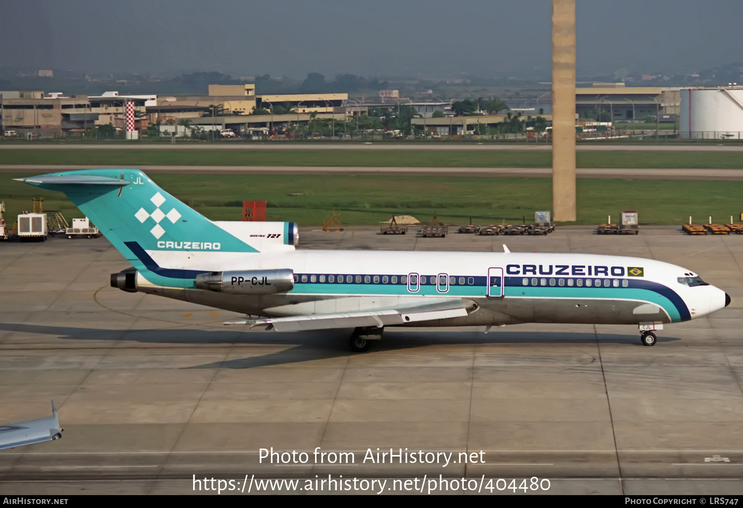 Aircraft Photo of PP-CJL | Boeing 727-25 | Cruzeiro | AirHistory.net #404480