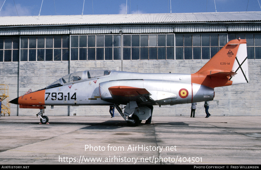 Aircraft Photo of E.25-14 | CASA C101EB Aviojet | Spain - Air Force | AirHistory.net #404501